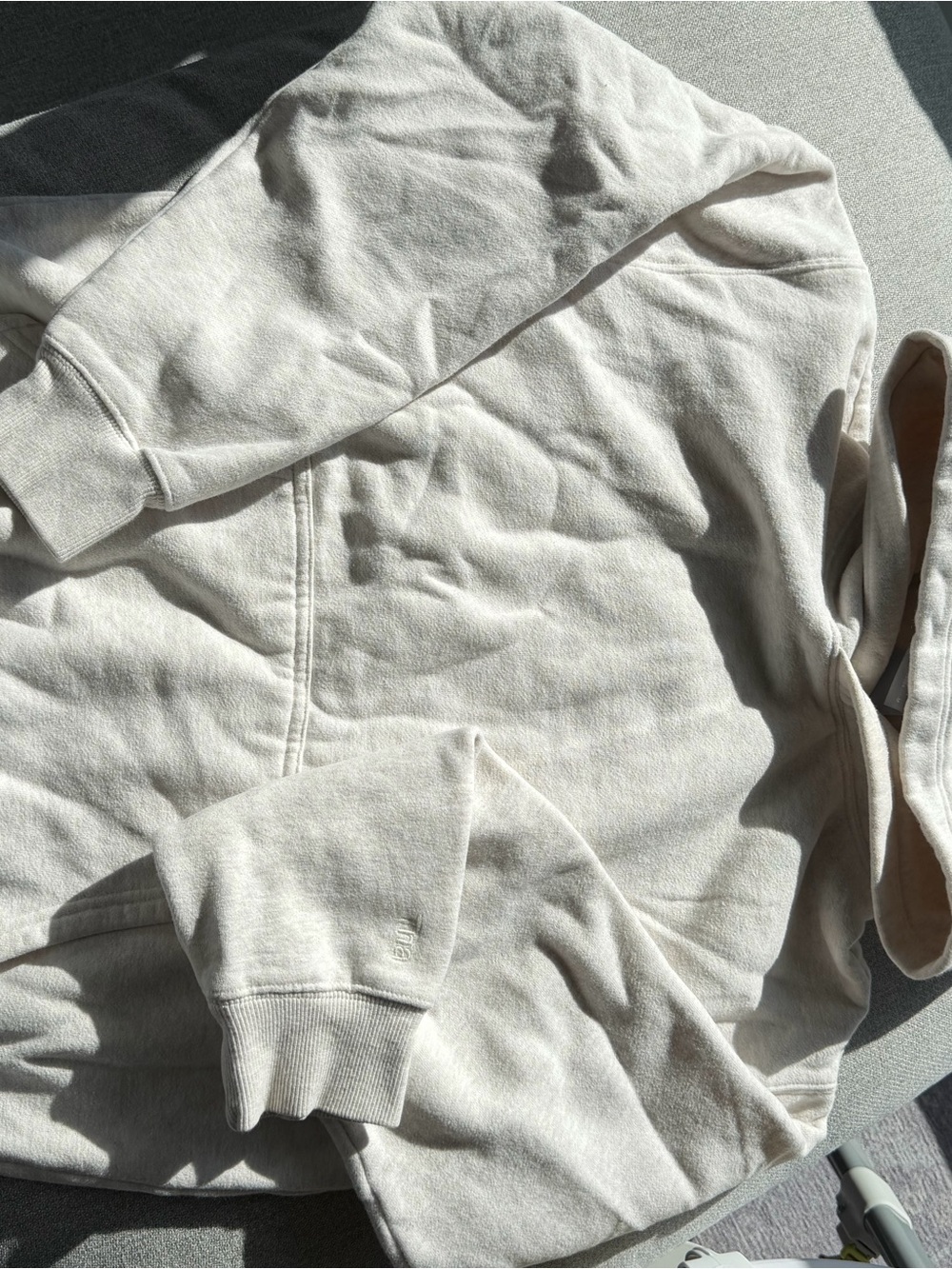 Aritzia Women's Cream Perfect Hoodie